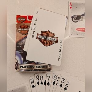 Harley Davidson Bicycle Brand Playing Cards